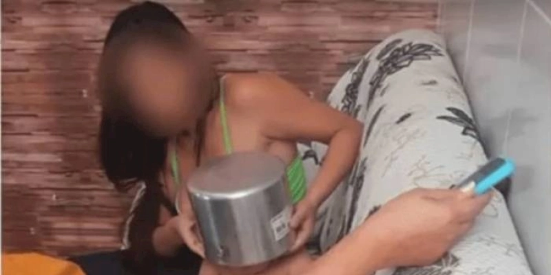 Criança de 02 anos prende cabeça em panela de pressão e Bombeiros são acionados