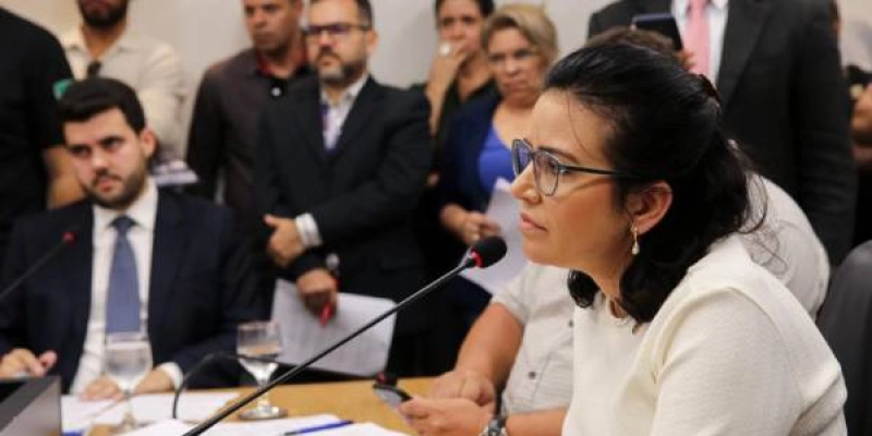 Deputada Pollyanna preside sessão na CCJ que aprova projeto que cria Fundo de Segurança e Defesa Social do Estado 