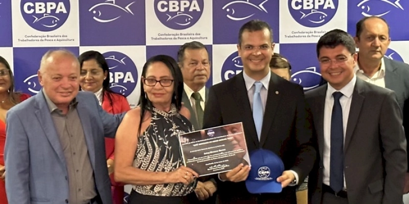 Jutay recebe homenagem nacional pelo trabalho em defesa da pesca e aquicultura