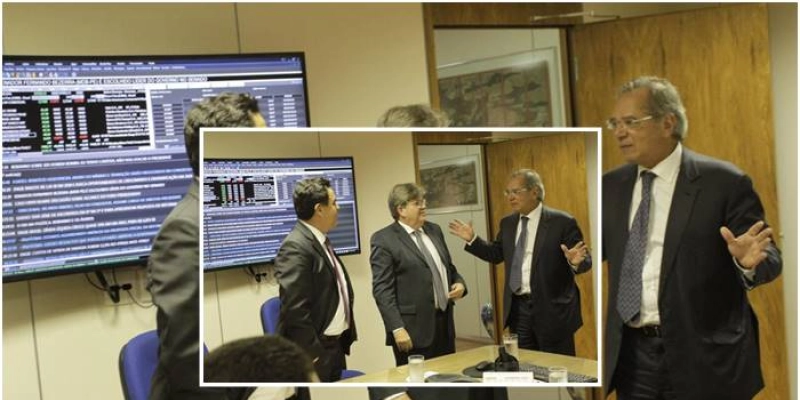 Wilson Santiago acompanha governador da PB em reunião com Paulo Guedes que agilizou liberação de U$ 50 milhões para o Cooperar