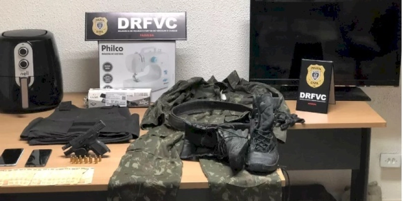 Suspeito de mais de 30 assaltos a caminhões de carga é preso na PB 