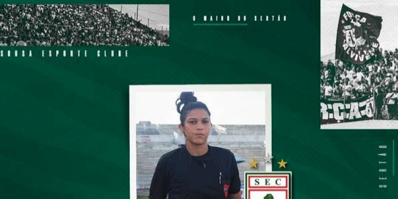 Sousa emite nota de repúdio em decorrência das declarações machistas do atleta do Auto Esporte, Thiago Bob, contra Ruthyanna Camila Medeiros