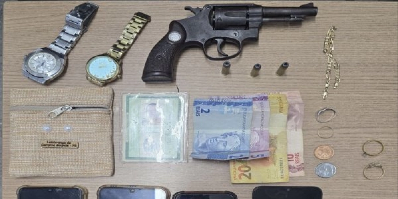 Ação da Polícia Militar frustra roubo e apreende dois adolescentes, no interior da Paraíba