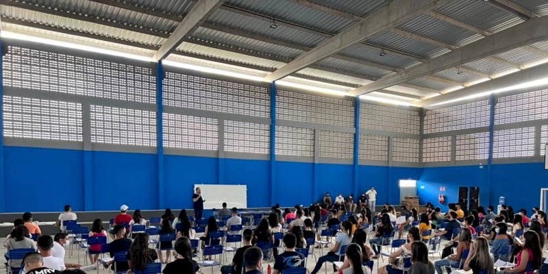 Aulão gratuito da prefeitura de São José de Piranhas reúne mais de 200 alunos