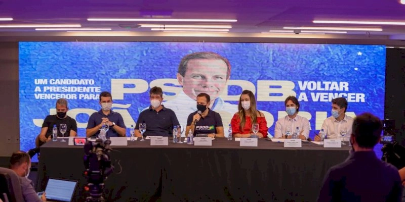 Em João Pessoa, Dória destaca que PSDB é opção para o fim da polarização política do país