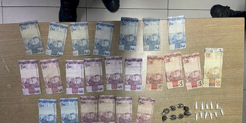 Polícia prende jovem de 19 anos suspeito de tráfico de drogas