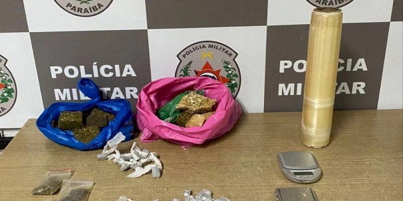 Polícia Militar prende mais um suspeito de tráfico de drogas