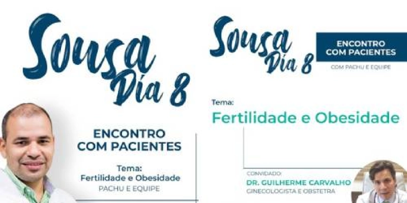 Eduardo Pachu fará encontro em Sousa nesta quinta com o Tema: Fertilidade e obesidade