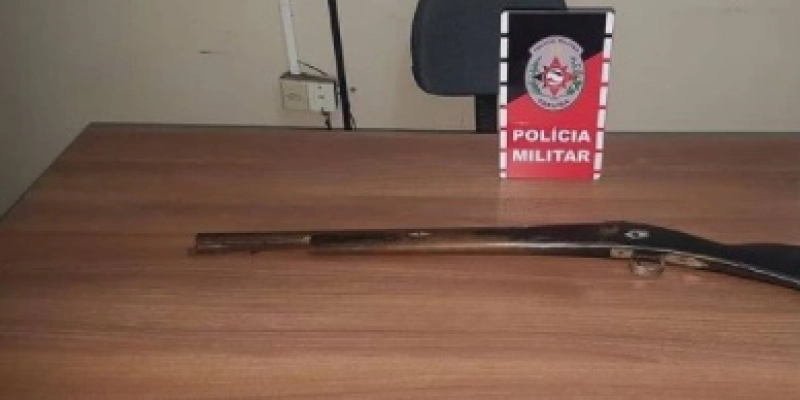 Arma de fogo é apreendida durante tentativa de assalto na Paraíba