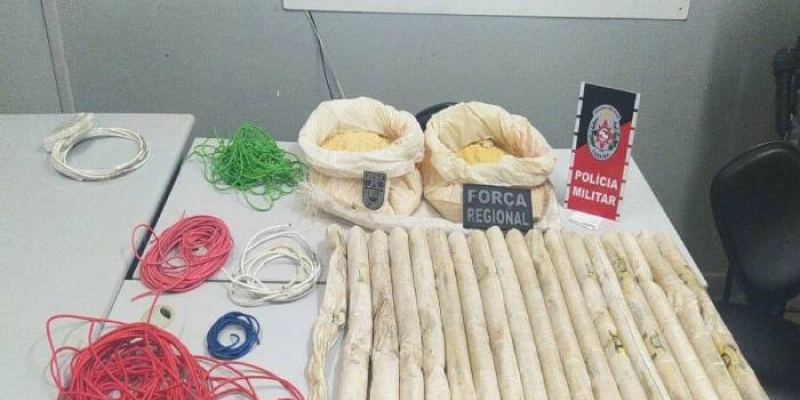 Explosivos que seriam usados em ataques a bancos na Paraíba são apreendidos pela PM