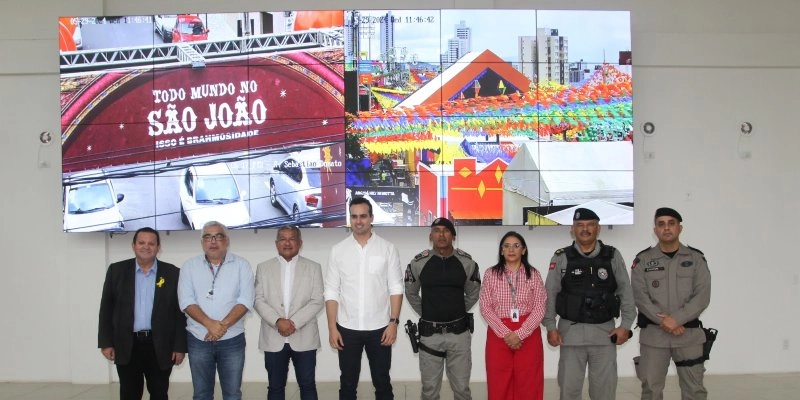 São João de Campina Grande 2024 começa com tecnologia de videomonitoramento por drones, 'supercâmera' e identificação facial