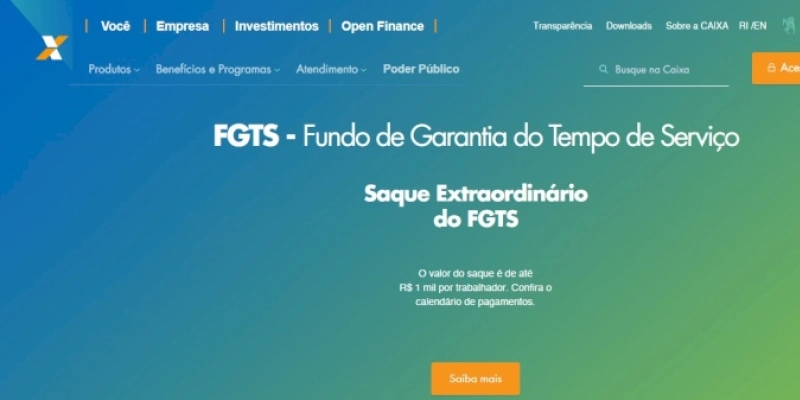 Governo vai liberar FTGS para moradores de áreas afetadas por chuvas
