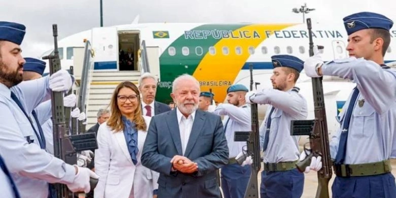 Viagens de Lula e Janja custaram R$ 96,2 milhões em 2023