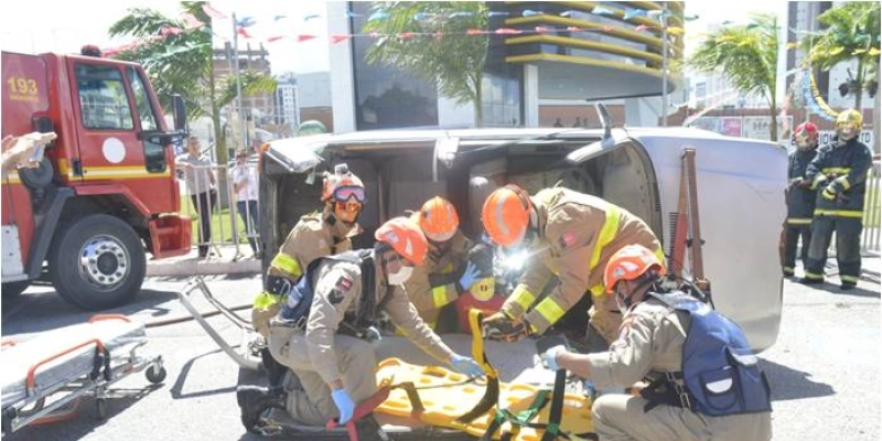 2º Batalhão de Bombeiro Militar promove evento em alusão ao Maio Amarelo; Veja