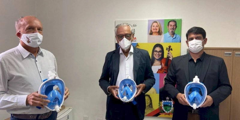 Empresários do setor privado e SENAI doam máscaras de Ventilação Não Invasiva para Secretaria de Saúde do Estado