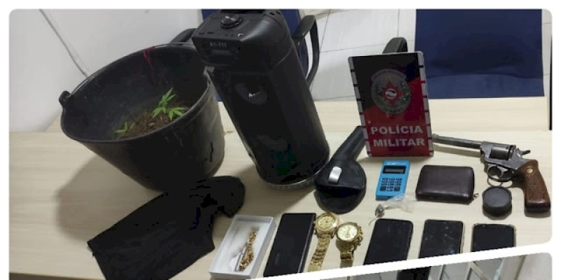 Polícia Militar prende integrantes de grupo criminoso no interior da Paraíba