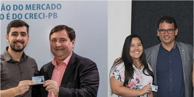 Emoção marca entrega de carteiras e certificados a novos corretores de imóveis e imobiliárias em JP