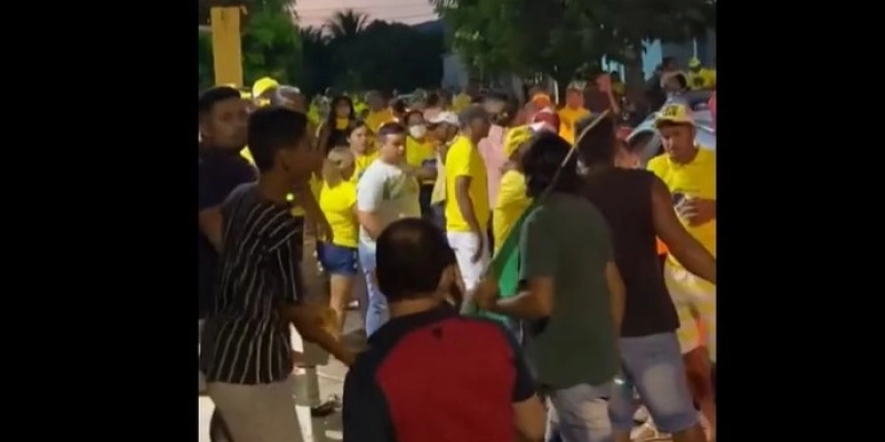 Ânimos exaltados causam confusão, e agressão entre eleitores no Município do Lastro 