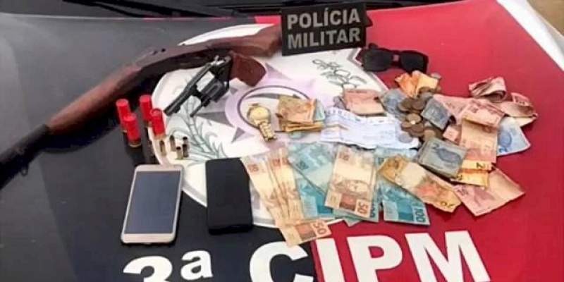 Operação Tiradentes: Polícia Militar detém suspeito, apreende armas e recupera material roubado 