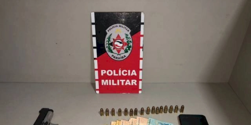 Operação Tiradentes: Polícia Militar apreende armas de fogo e prende dois suspeitos na PB