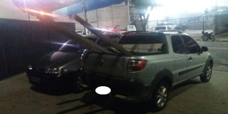 Operação Semana Santa: Polícia frustra tentativa de furto a loja e recupera carro roubado