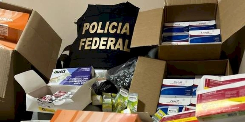 PF cumpre mandados para apurar de desvio de medicamentos