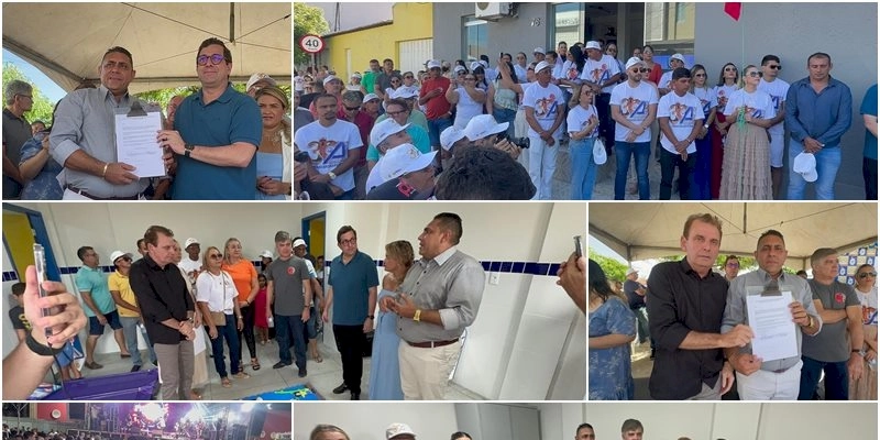 Prefeito João Neto celebra 30 anos de emancipação política de Aparecida com grandes inaugurações de obras e parcerias; Vídeo