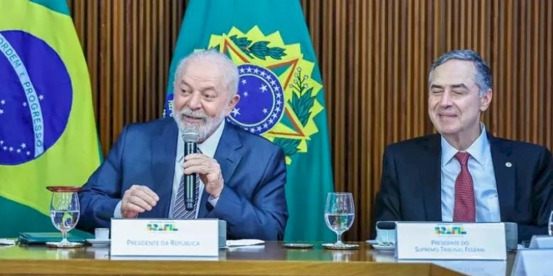 Lula e Barroso se reúnem fora da agenda oficial