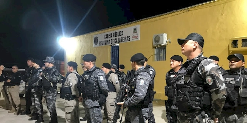 Policiais Penais com apoio da Polícia Militar realizam Operação Livramento, em Cajazeiras
