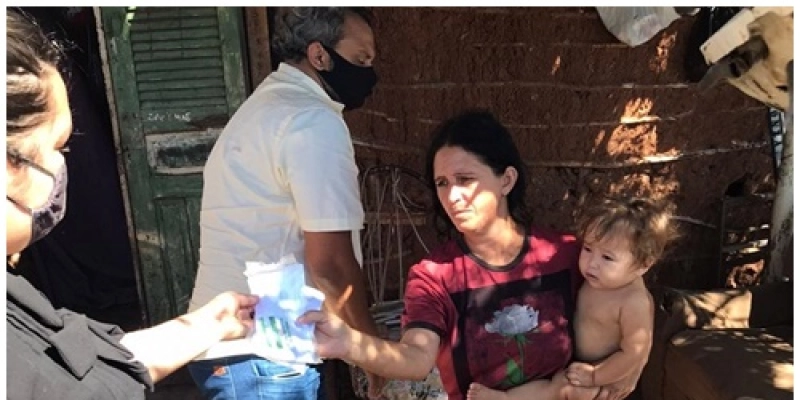 Em parceria com o Governo do Estado, Prefeitura de Sousa realiza mais uma etapa da entrega de máscaras de proteção facial