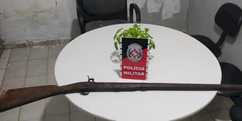 Polícia Militar apreende arma de fogo durante Operação Cidade Segura em Sousa