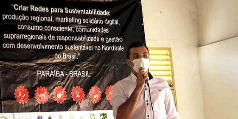 Secretário de Finanças, Antonyone Pontes, representa gestão de Aparecida em evento na cidade de Cajazeiras