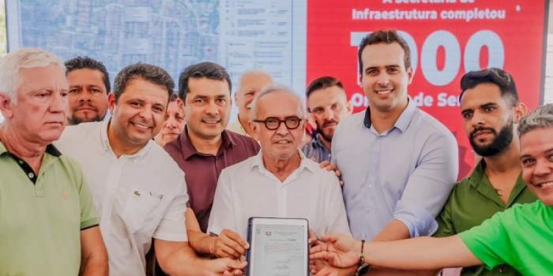Prefeito assina ordem de serviço número mil em infraestrutura e autoriza construção do Parque Linear do Valentina