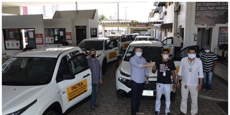 Incra/PB recebe viaturas e equipamentos para agilizar supervisão dos lotes de assentamentos