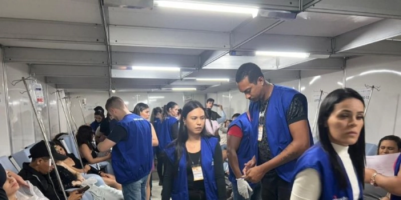 Posto Médico de Pronto Atendimento do Estado atende 245 pessoas nos primeiros dias de festa no Parque do Povo