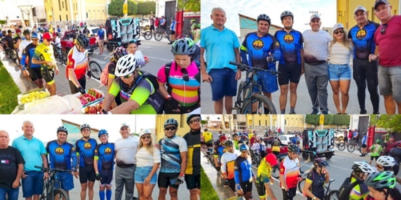 Foi dada a largada, IV Passeio Ciclístico inicia semana de comemorações em alusão aos 30 anos de Emancipação Política de Aparecida