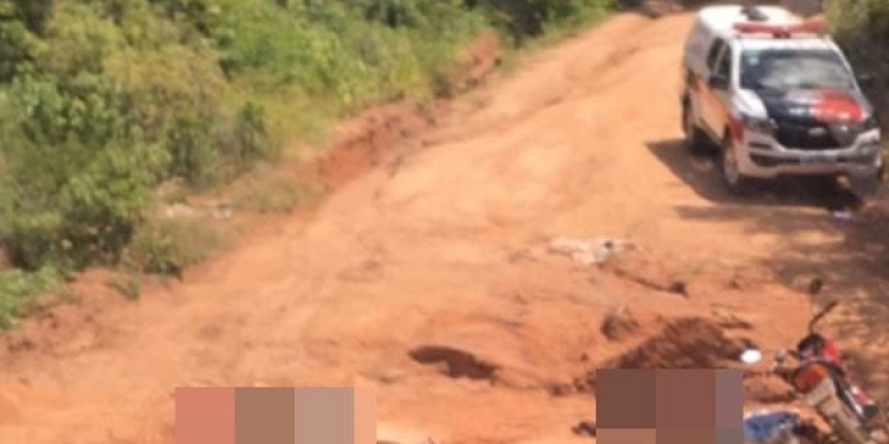 Casal é assassinado com disparos de pistola em estrada de terra que liga a PB ao RN