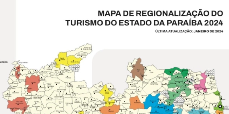 Governo da Paraíba convoca municípios para atualização do cadastro no Mapa do Turismo