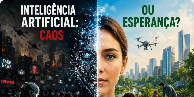 Inteligência artificial: caos ou esperança?​​​     por: Alexandre Lyra*