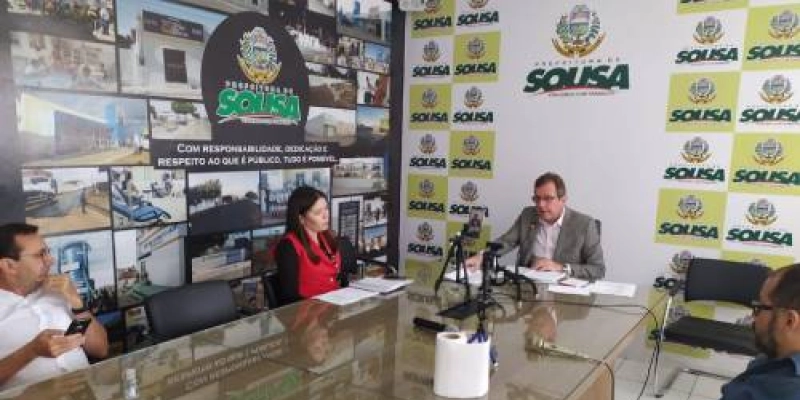 LIVE – Prefeito Tyrone, os números da covid-19, e o confinamento em Sousa continua; Vídeo 