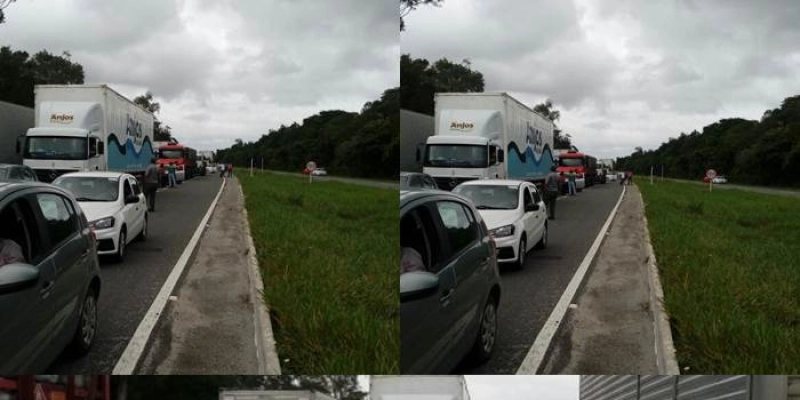 Manifestantes interditam BRs 230 e 101 no litoral Paraibano nesta terça