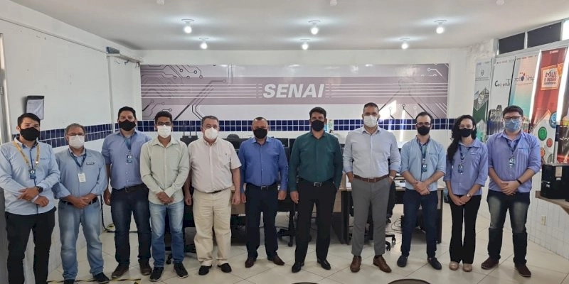 Presidente da CINEP visita IST Automação Industrial para conhecer estrutura e projetos desenvolvidos na área de Inovação
