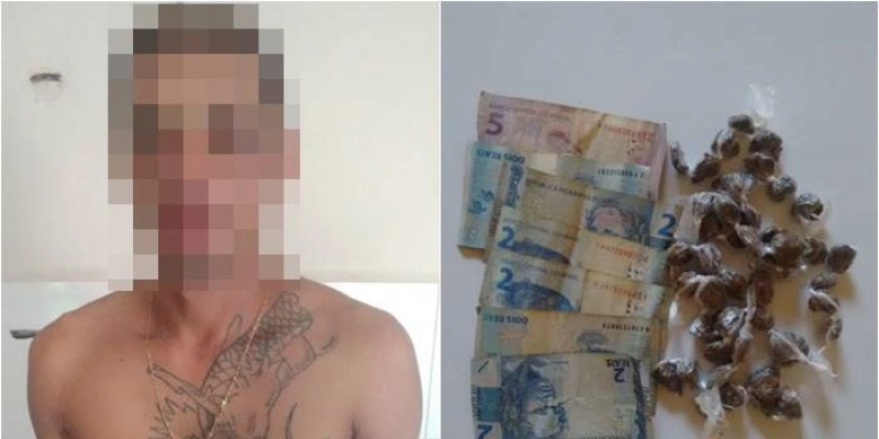 Policiais Militares apreendem drogas e cumprem mandado de prisão neste domingo no Sertão