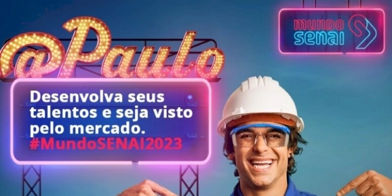 Mundo SENAI 2023 começa nesta quarta-feira, com ampla programação gratuita em várias cidades da PB