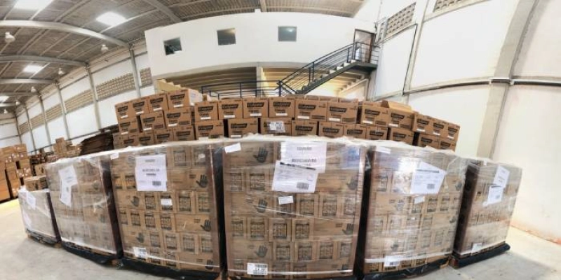 Multinacional doa mais de 48 mil sabonetes à Paraíba para combater Covid-19