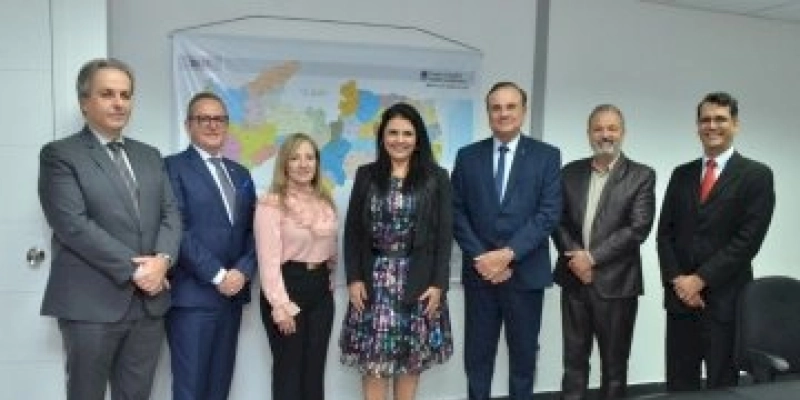 Presidente do Tribunal de Justiça recebe a visita da Ouvidora Nacional da Mulher no CNJ