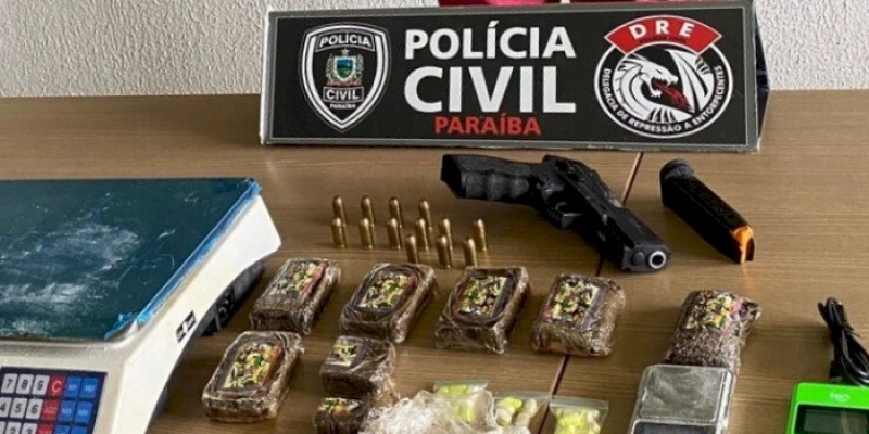 Narcotraficante internacional é preso em ação da Polícia Civil na Paraíba