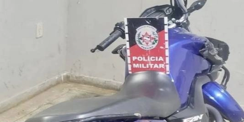 OPERAÇÃO BOAS FESTAS: Polícia Militar recupera mais uma motocicleta roubada na Paraíba