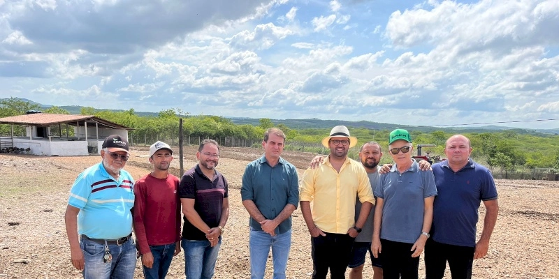 Bal Lins recebe visita do Coordenador Estadual das Feiras de Agricultura Familiar, para tratar de novas parcerias voltadas a Feira da Agricultura Familiar José Ribeiro Campos 