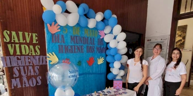 Hospital Santa Isabel realiza ação sobre lavagem das mãos e reforça cuidados com segurança do paciente
